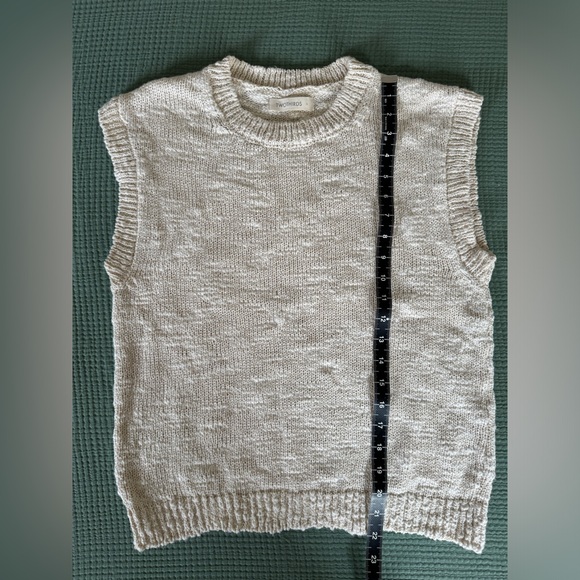 TWOTHIRDS Abang Cotton Sleeveless Knit Top - Ecru - Picture 13 of 16